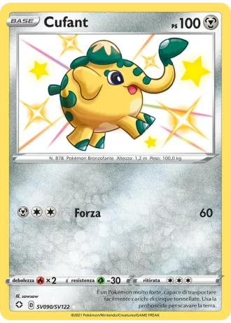 Cufant SV090/122 — Tesoro Cromatico (Destino Splendente)
