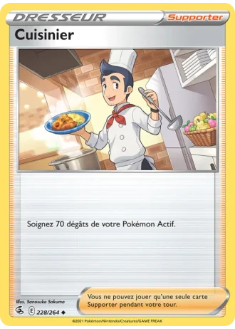 Cuisinier #228/264 — Poing de Fusion