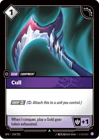 Cull #134/221 — Spiritforged