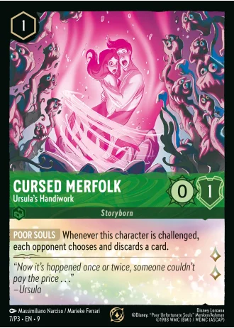 Cursed Merfolk - Ursula's Handiwork #7/204 — Fabled