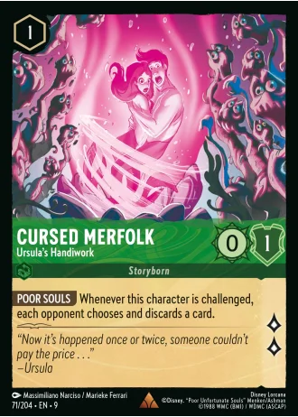 Cursed Merfolk - Ursula's Handiwork #71/204 — Fabled