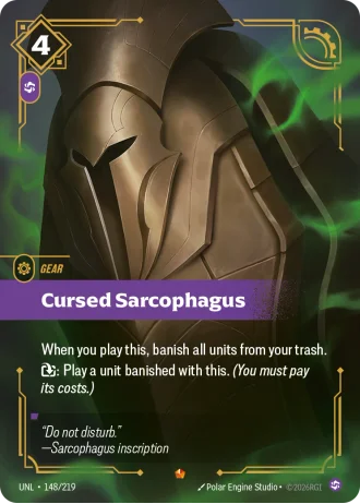 Cursed Sarcophagus #148/219 — Unleashed