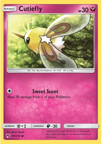 Cutiefly #145/214 — Lost Thunder