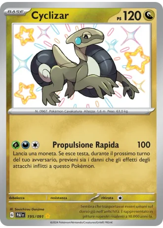 Cyclizar #195/91 — Destino di Paldea
