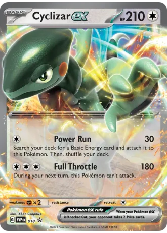 Cyclizar ex #018 — Scarlet & Violet Promos