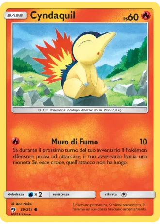 Cyndaquil #39/214 — Tuoni Perduti