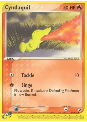 Cyndaquil #59 — EX Tempesta di Sabbia