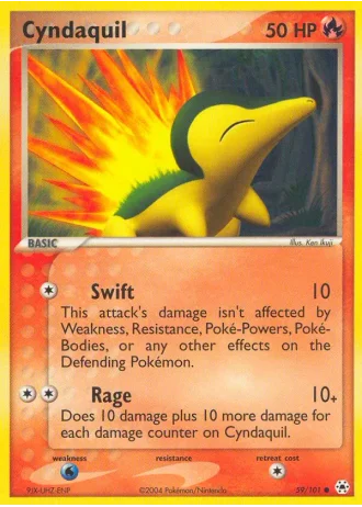 Cyndaquil #59/101 — Hidden Legends