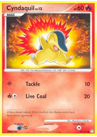 Cyndaquil #79/123 — Tesori Misteriosi
