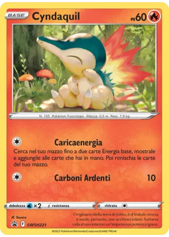 Cyndaquil SWSH221 — Spada e Scudo Promos