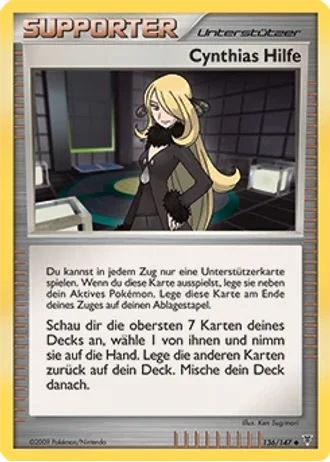 Cynthias Hilfe #136/147 — Ultimative Sieger