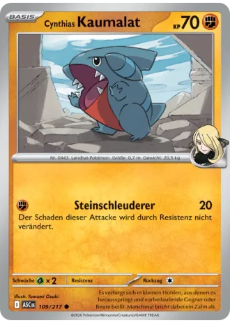Cynthias Kaumalat #109/217 — Erhabene Helden