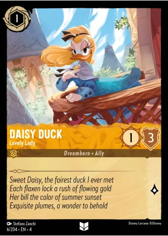 Daisy Duck - Lovely Lady #6/204 — Ursula's Return