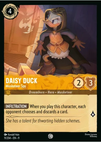Daisy Duck - Musketeer Spy #11/204 — Fabled
