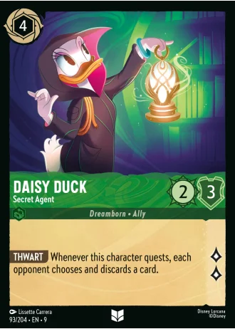 Daisy Duck - Secret Agent #93/204 — Fabled