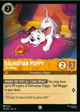 Dalmatian Puppy - Tail Wagger #38/204 — Reign of Jafar