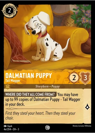 Dalmatian Puppy - Tail Wagger #4/204 — Into the Inklands