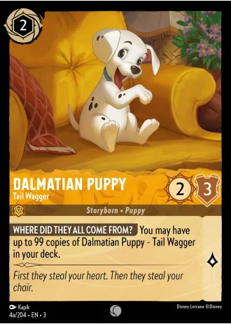 Dalmatian Puppy - Tail Wagger #4/204 — Into the Inklands