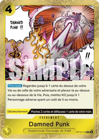 Damned Punk (OP10-116) — Sang Royal (OP10)