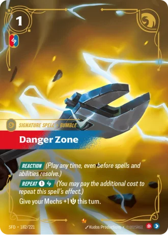 Danger Zone #182/221 — Spiritforged