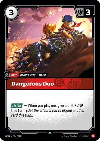 Dangerous Duo #016/298 — Origins