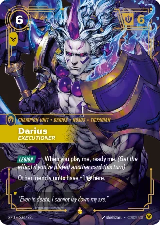 Darius, Executioner #236/221 — Spiritforged