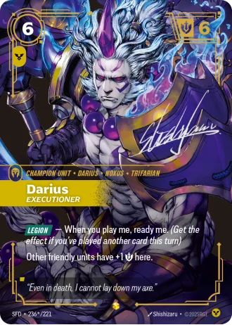 Darius, Executioner #236*/221 — Spiritforged