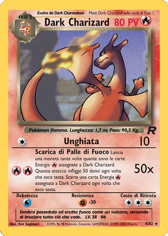 Dark Charizard #4/82 — Team Rocket