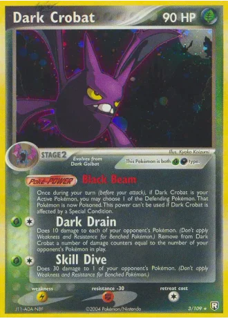 Dark Crobat #3 — Team Rocket Returns