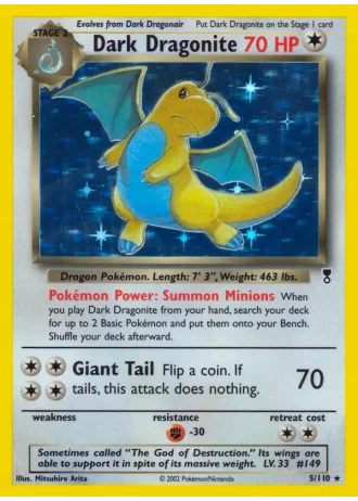 Dark Dragonite #5 — Legendary Collection