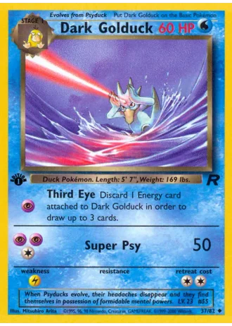 Dark Golduck #37/82 — Team Rocket