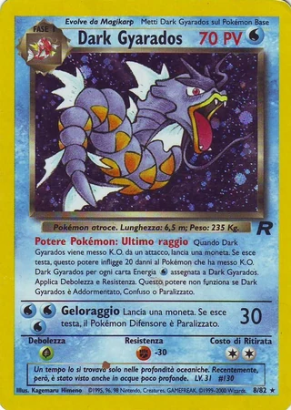 Dark Gyarados #8 — Team Rocket