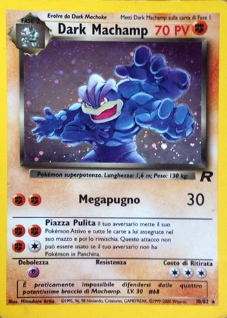 Dark Machamp #10/82 — Team Rocket