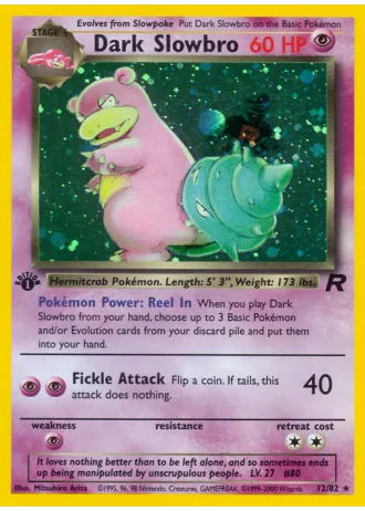 Dark Slowbro #12 — Team Rocket