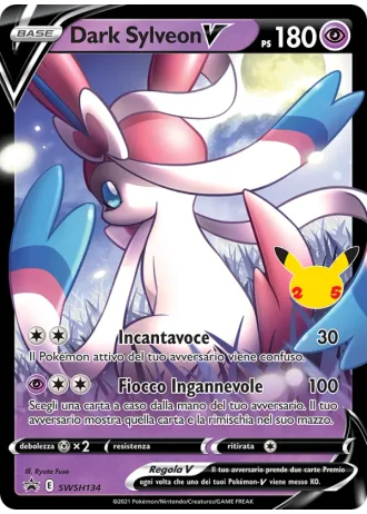 Dark Sylveon V SWSH134 — Spada e Scudo Promos