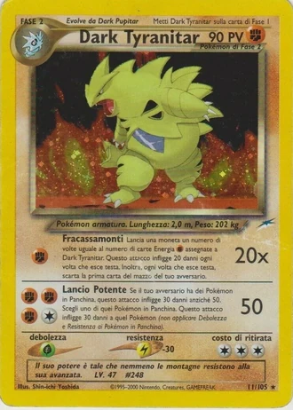 Dark Tyranitar #11/105 — Neo Destiny