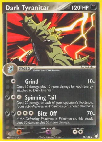 Dark Tyranitar #19/59 — World Championships 2005