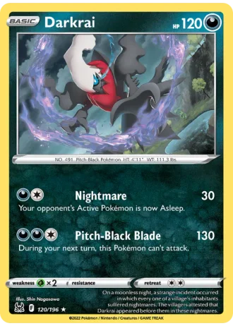 Darkrai #120 — Lost Origin