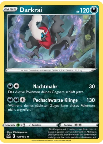 Darkrai #120 — Verlorener Ursprung
