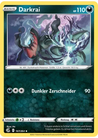 Darkrai #167 — Fusionsangriff