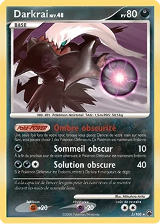 Darkrai #3 — Aube Majestueuse