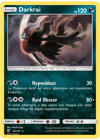 Darkrai #87/147 — Ombres Ardentes