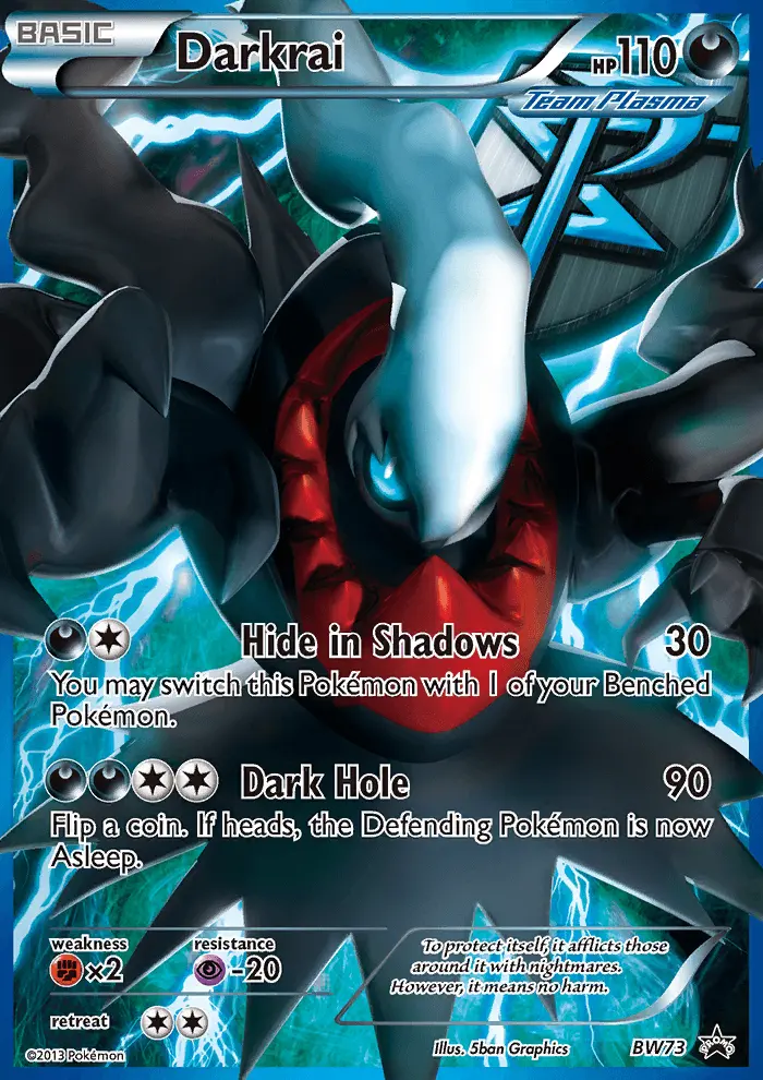 Darkrai BW73 — Black & White Promos