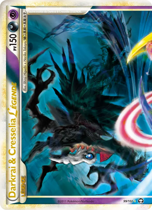 Darkrai & Cresselia LÉGENDE #99 — Triomphant