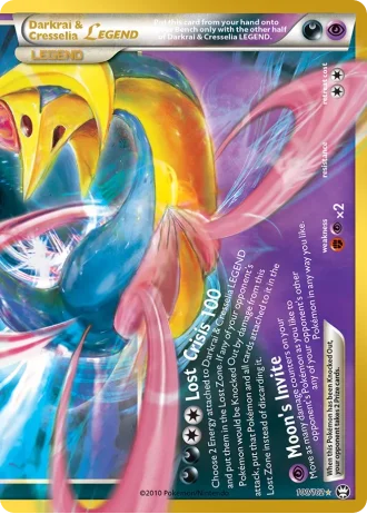 Darkrai & Cresselia LEGGENDA #100/102 — Collezione Classica (30° Anniversario)