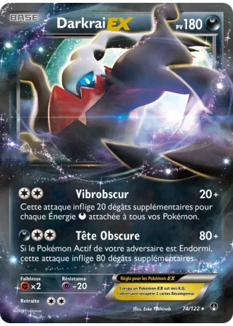 Darkrai EX #74/122 — Rupture Turbo