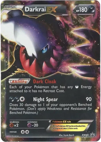 Darkrai EX BW46 — Black & White Promos