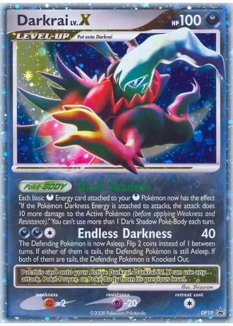 Darkrai LV.X DP19 — Diamond & Pearl Promos