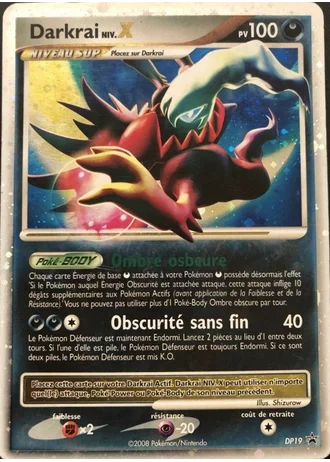 Darkrai Niv.X DP19 — Diamant & Perle Promos