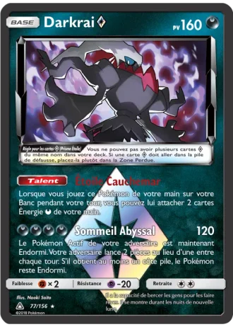 Darkrai Prism Star #77/156 — Ultra-Prisme